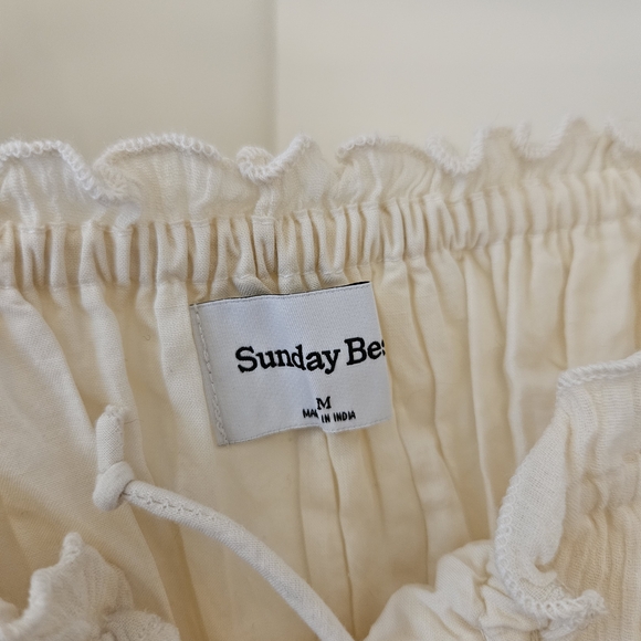 Sunday Best Cream Ruffle Top - Picture 3 of 3